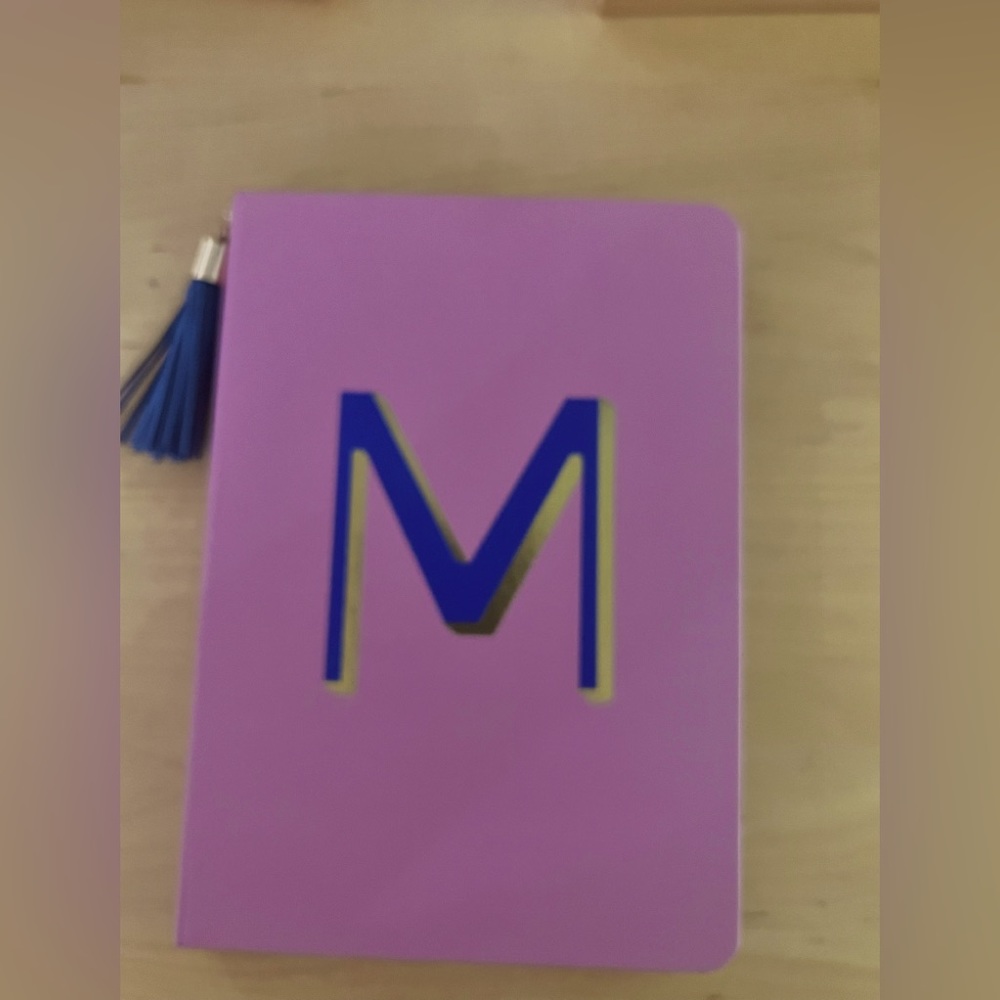 New Opal House Pink (M) Monogram Journal
